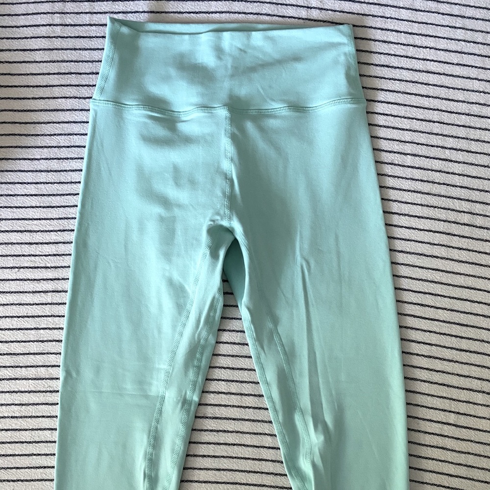 Light blue leggings